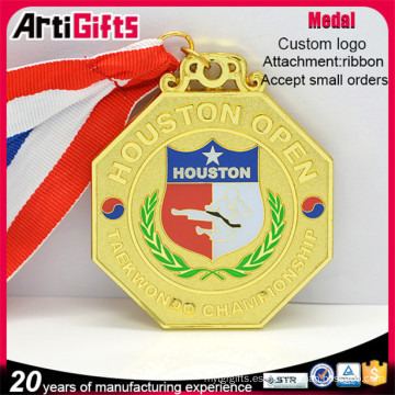 medalla de metal de aleación de zinc de alta calidad barata medalla